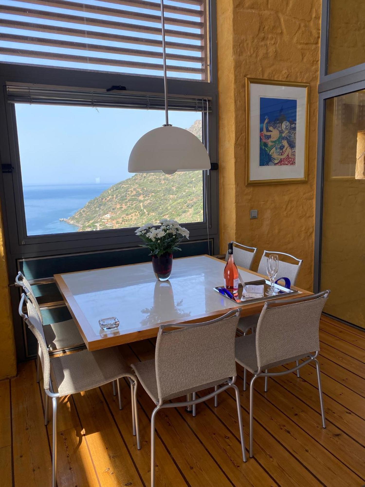 Beachfront Ravdoucha Epavlis Eleni Villa - Pool, Hot Tub, Gym, Sauna, Private Parking, Wifi Hriszí Aktí Haniá Kültér fotó