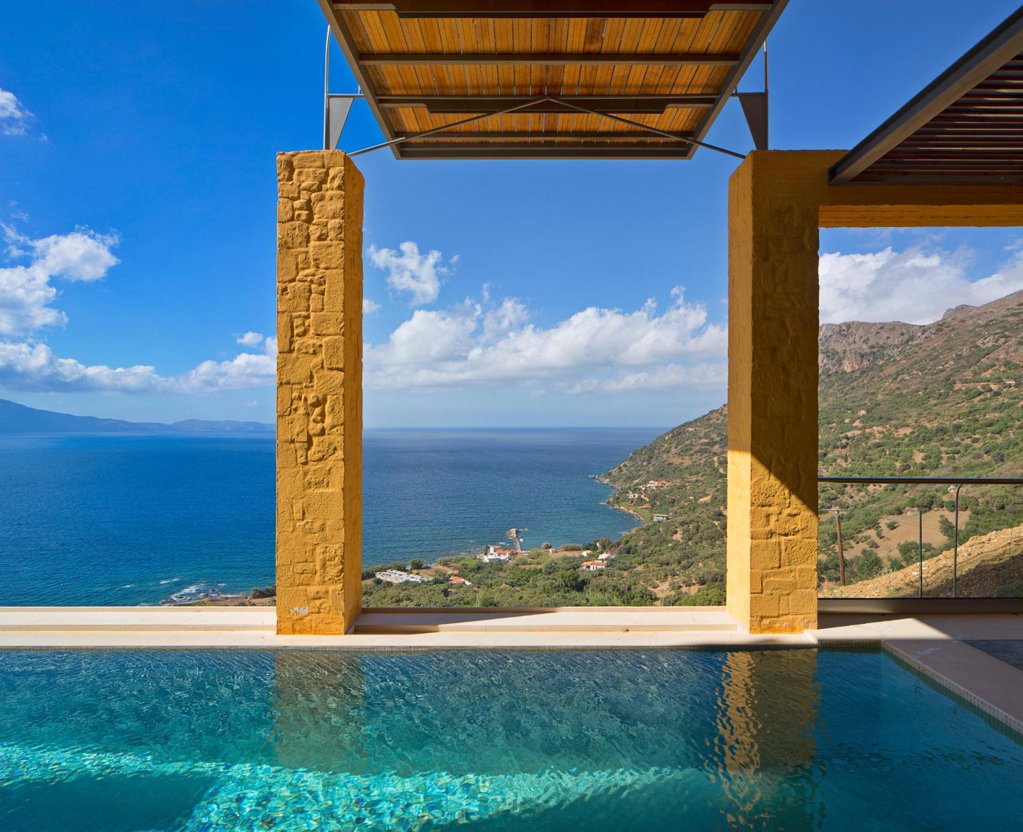 Beachfront Ravdoucha Epavlis Eleni Villa - Pool, Hot Tub, Gym, Sauna, Private Parking, Wifi Hriszí Aktí Haniá Kültér fotó