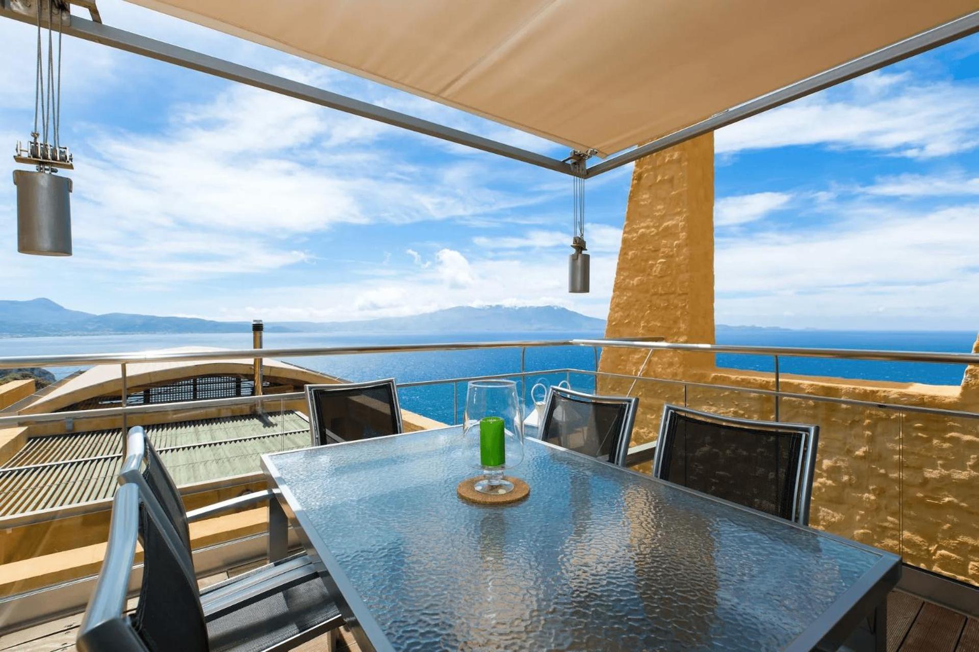 Beachfront Ravdoucha Epavlis Eleni Villa - Pool, Hot Tub, Gym, Sauna, Private Parking, Wifi Hriszí Aktí Haniá Kültér fotó